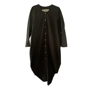 Uma Wang Tisha Top Dress Black $1,900 Size Small Italy